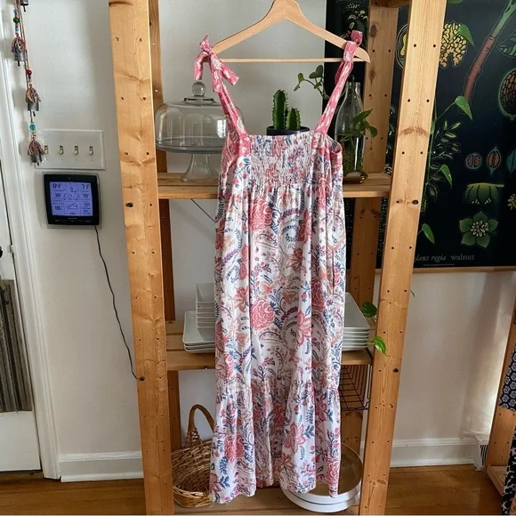 Perry Walker Collective The Julie 2 Midi Dress M L - Picture 4 of 16